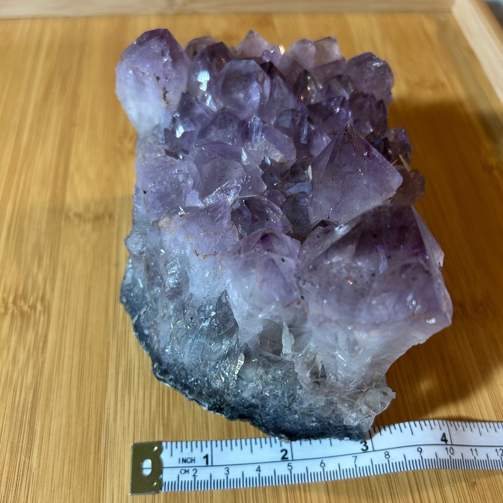 Purple Amethyst Crystal Cluster 3Lbs! - Picture 14 of 14